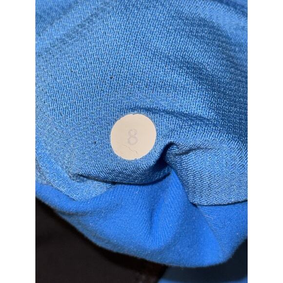 Lululemon Run Ice Queen Flare Pants 8 Beaming Blue Brushed Power Luxtreme Yoga - Picture 6 of 6